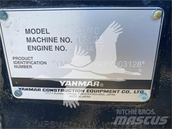 Yanmar SV40 Minigravere <7t