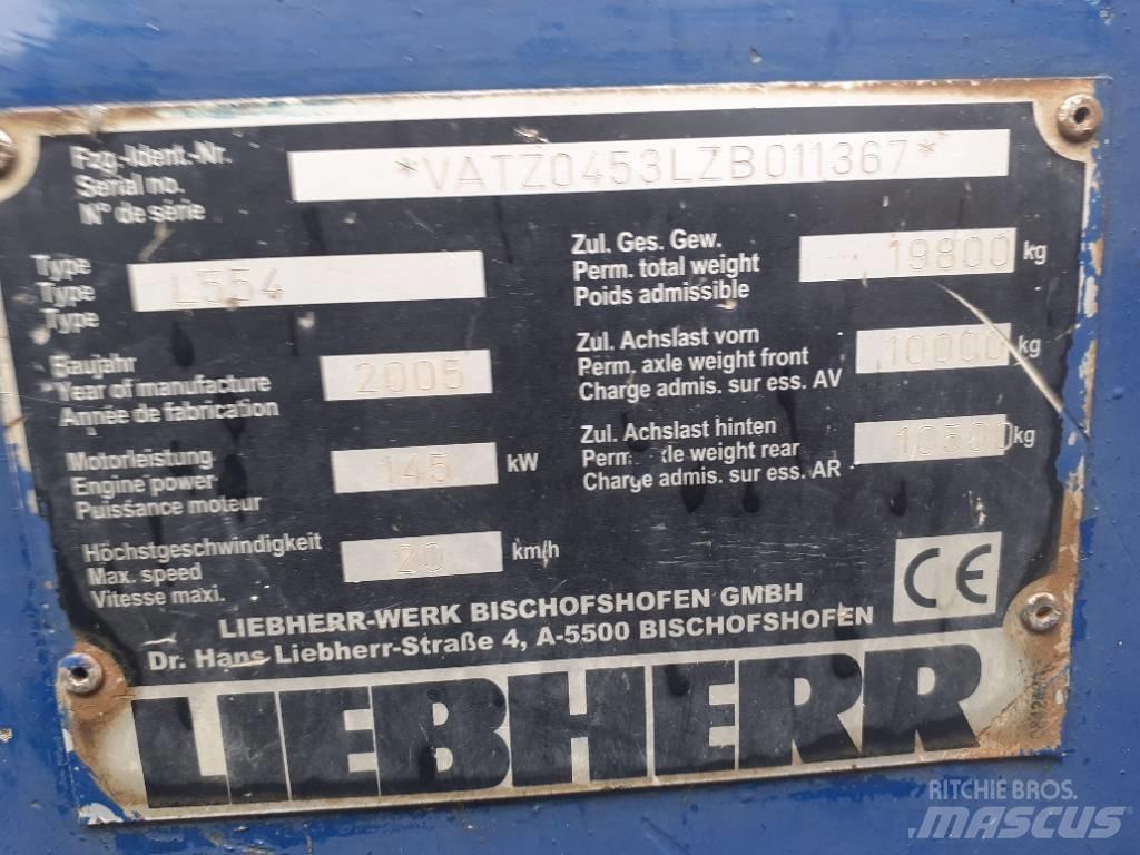 Liebherr L 554 Hjullastere