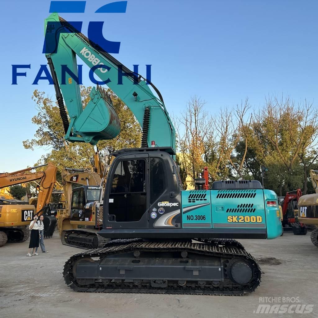 Kobelco sk200D Gravemaskiner for avfallshåndtering