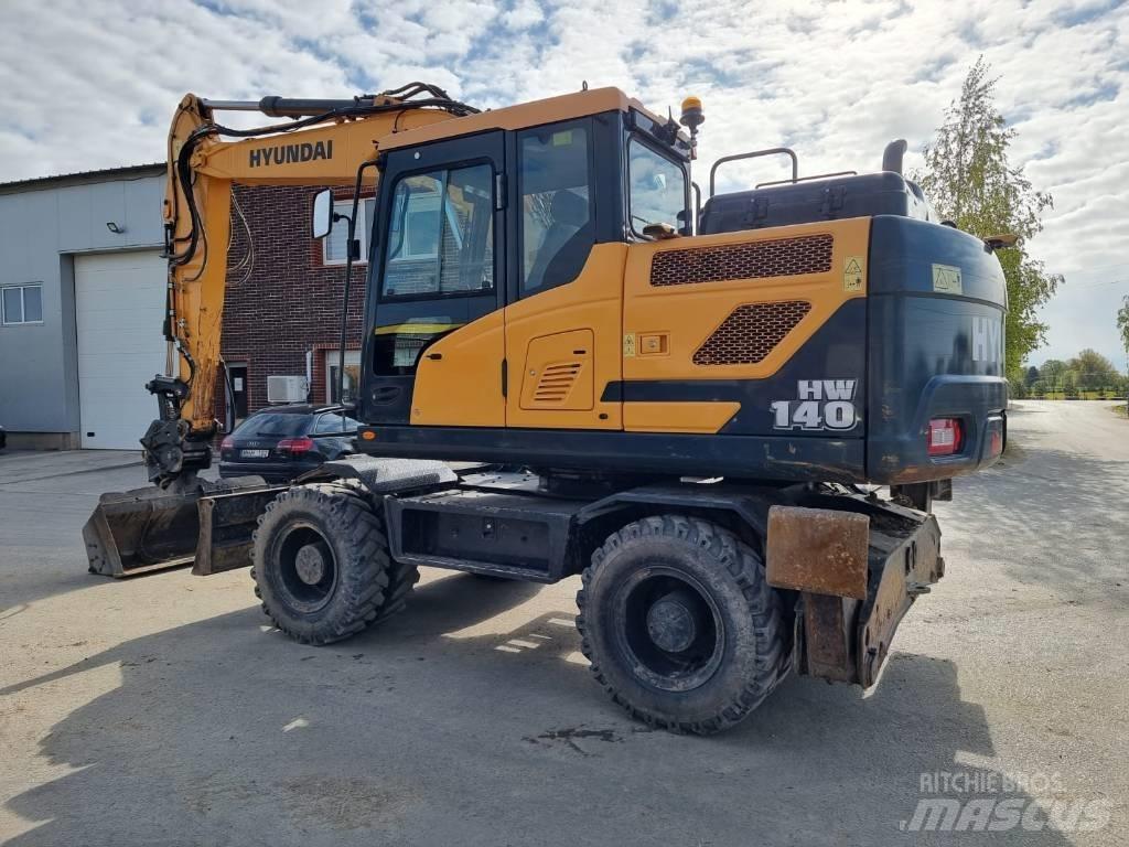 Hyundai HW 140 Hjulgravere