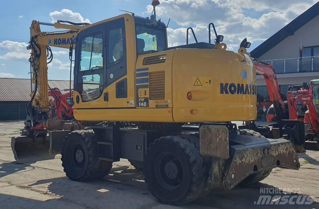 Komatsu PW148-10 Hjulgravere