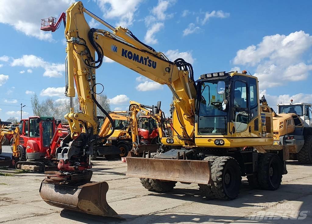 Komatsu PW148-10 Hjulgravere