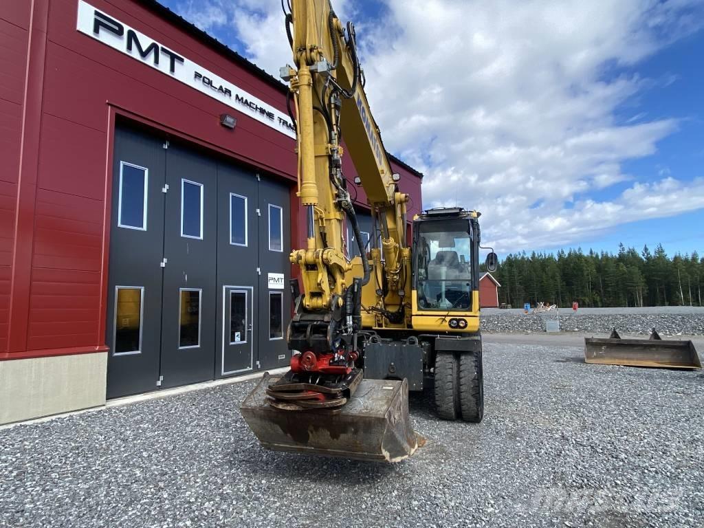 Komatsu PW 148-10 Hjulgravere