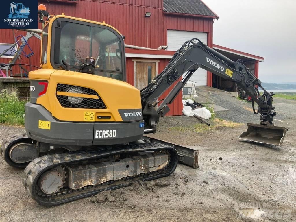 Volvo ECR 58 D Minigravere <7t