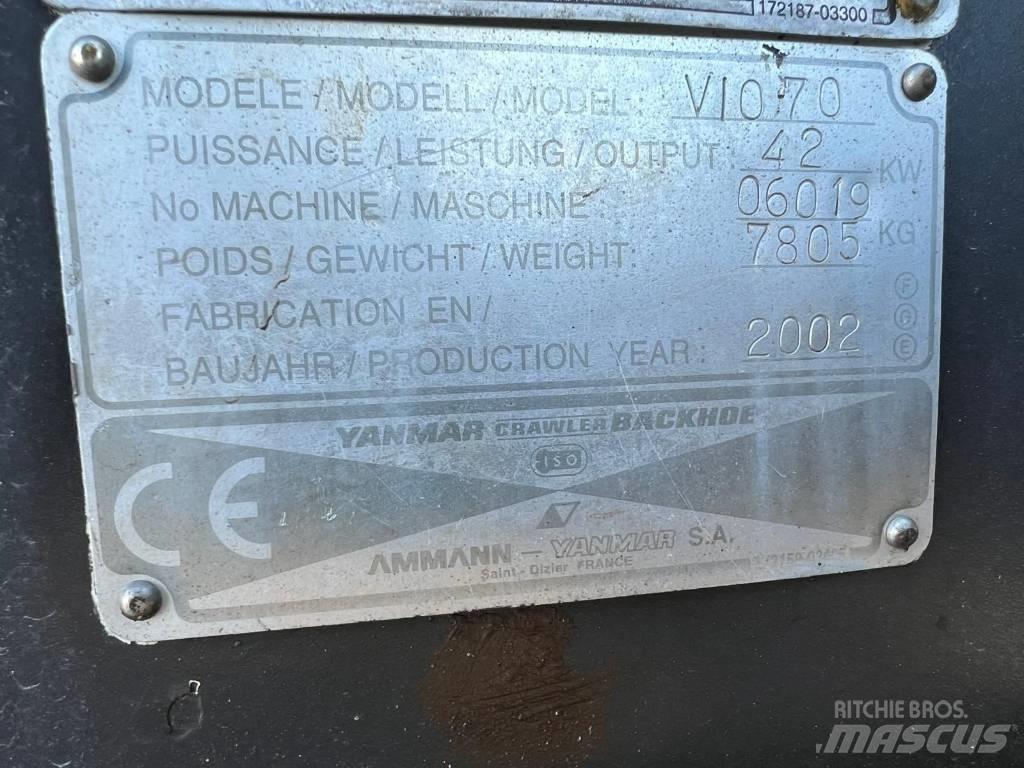 Yanmar Vio 70 Beltegraver