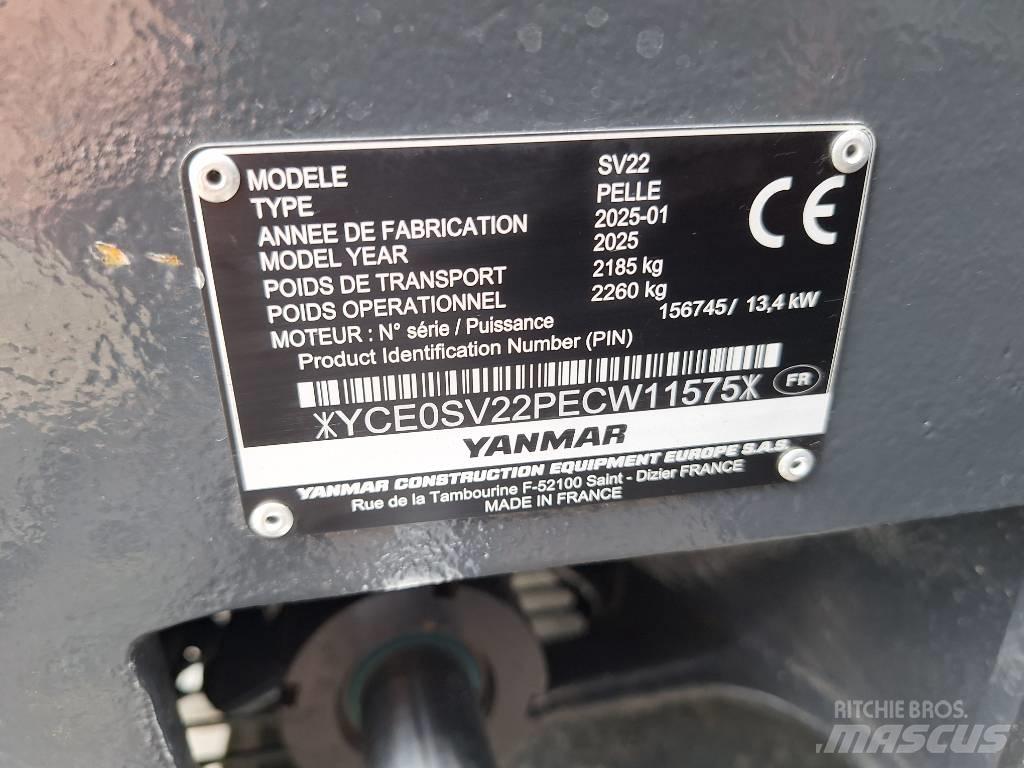 Yanmar SV 22 Minigravere <7t