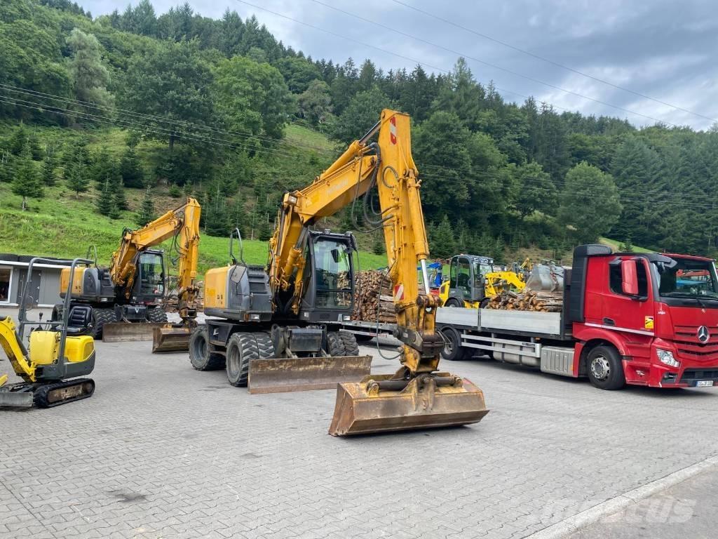 Hitachi ZX 140 W-3 Hjulgravere