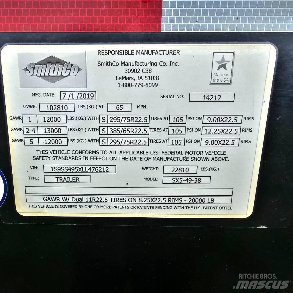 SmithCo SX5-49-38 Tipphengere