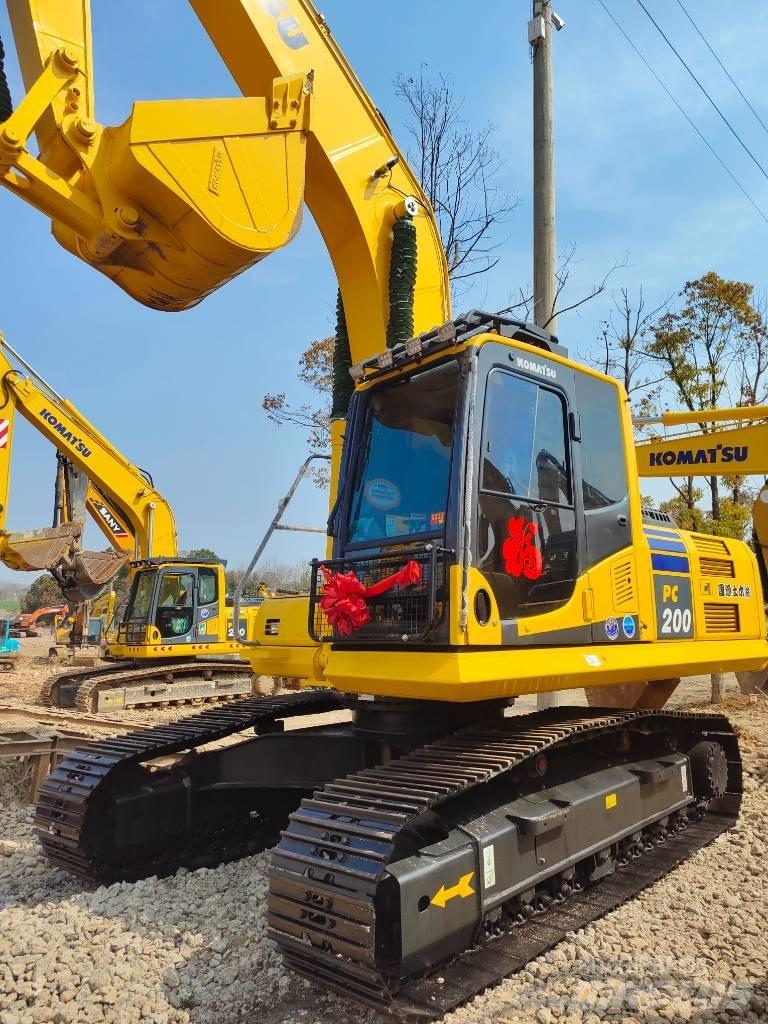 Komatsu PC 200 Beltegraver