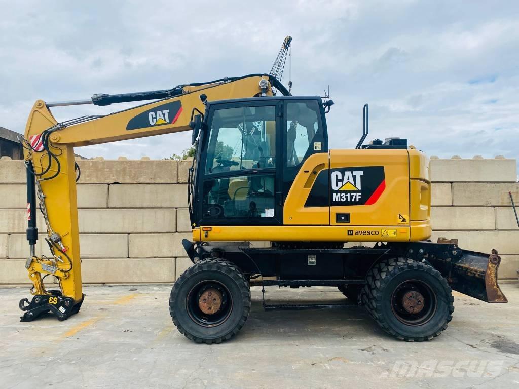 CAT m317f Hjulgravere