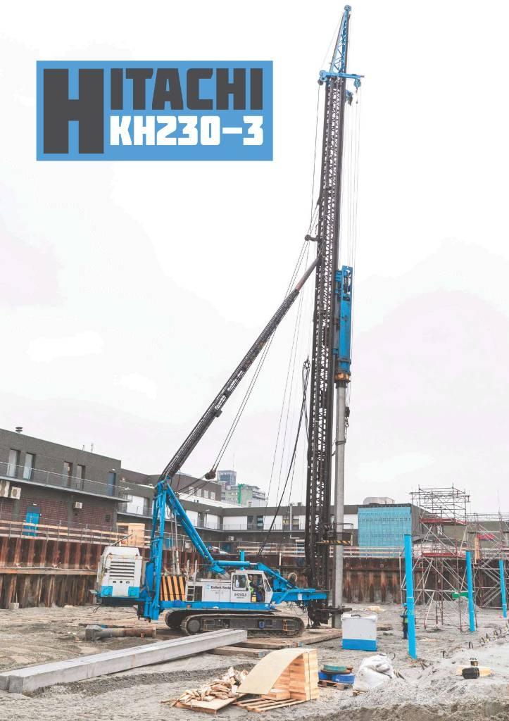 Hitachi KH230-3GLS Fundamenterings rigger