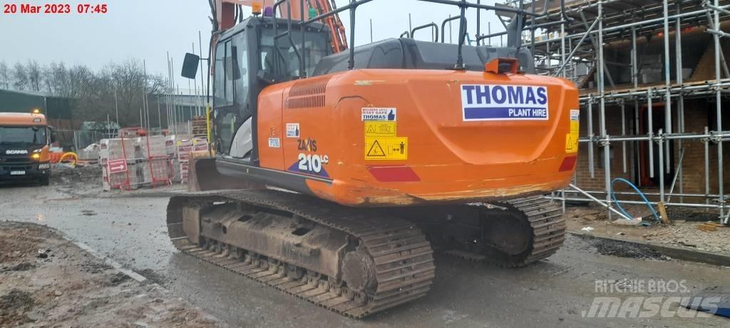 Hitachi ZX 210 LC-6 Beltegraver