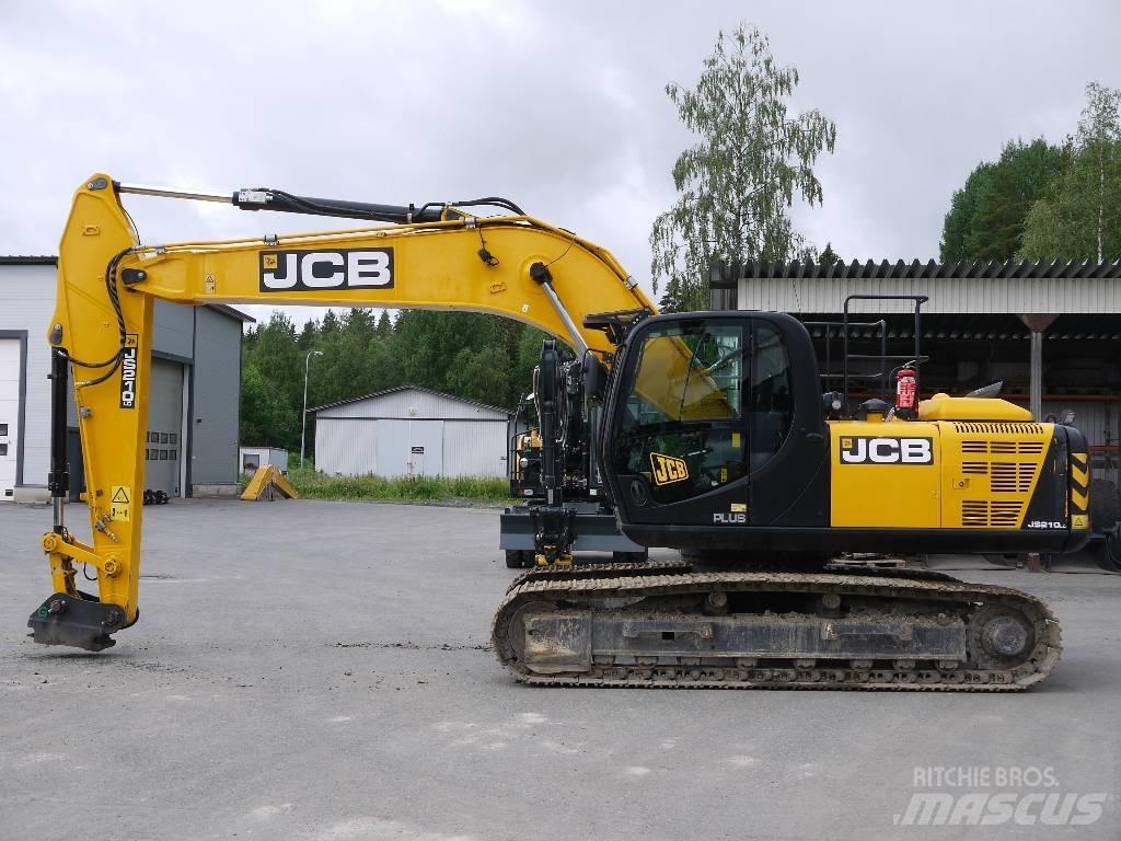 JCB JS 210 LC Beltegraver