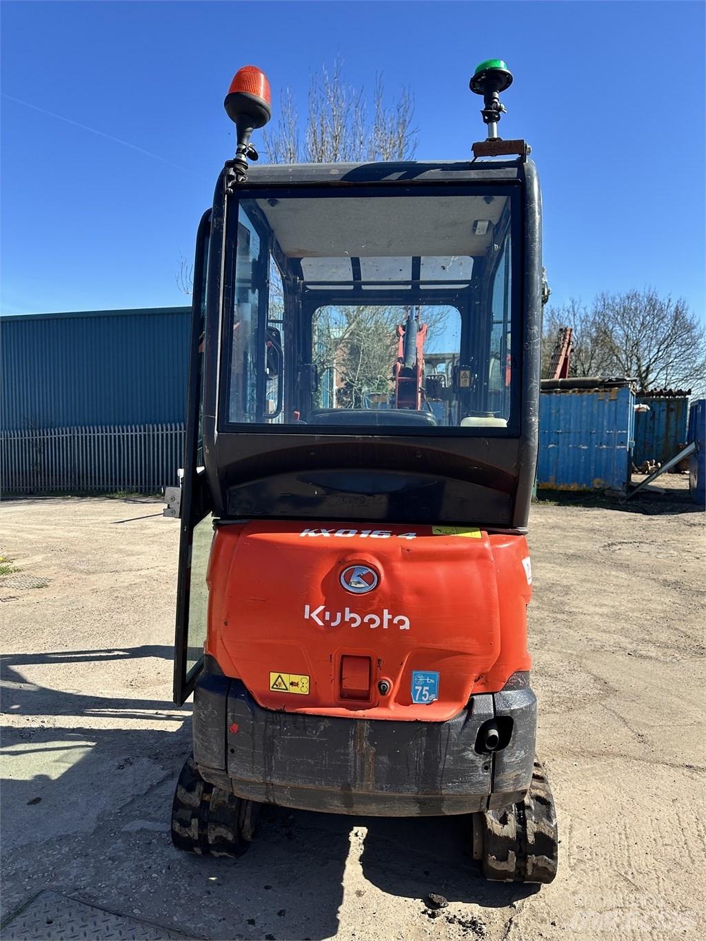 Kubota KX 016-4 Minigravere <7t