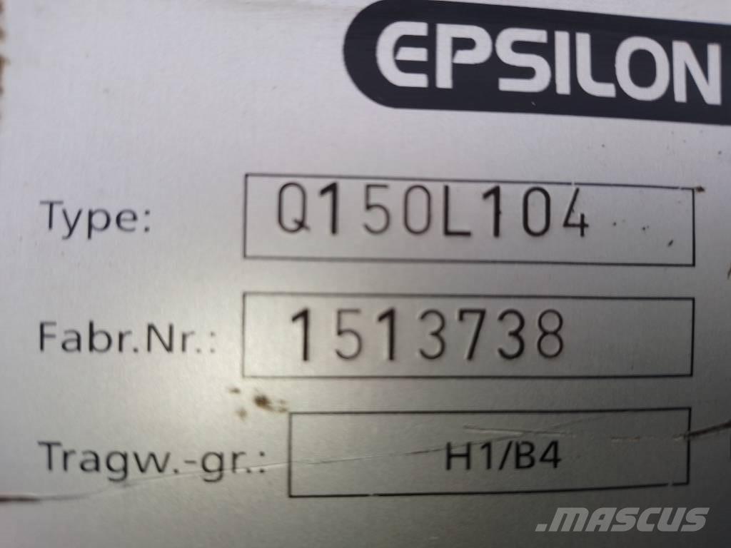Epsilon Q 150 L104 Tømmerkraner