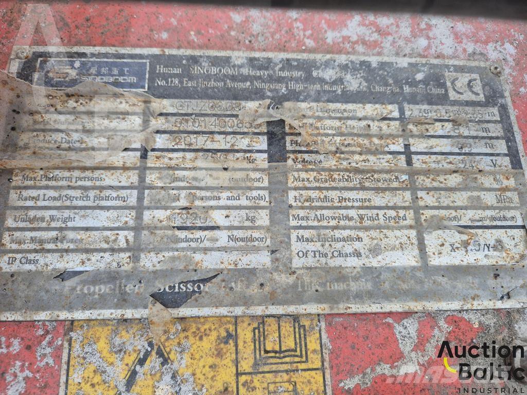 Sinoboom GTJZ0808 Sakselifter