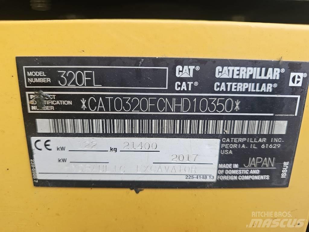 CAT 320FL Beltegraver