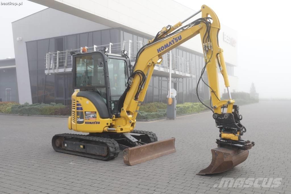 Komatsu PC 35 MR-5 Minigravere <7t