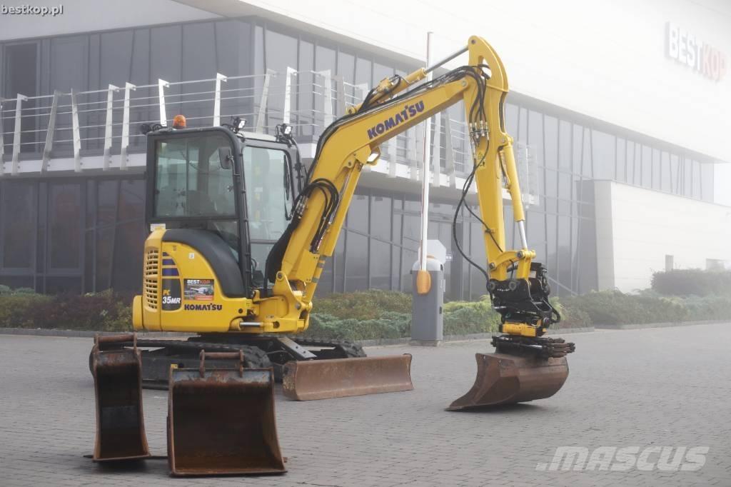 Komatsu PC 35 MR-5 Minigravere <7t