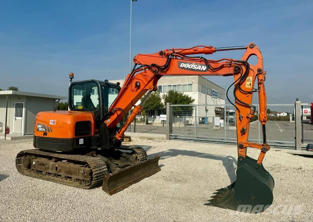 Doosan DX 80 R Midigravere 7 - 12t