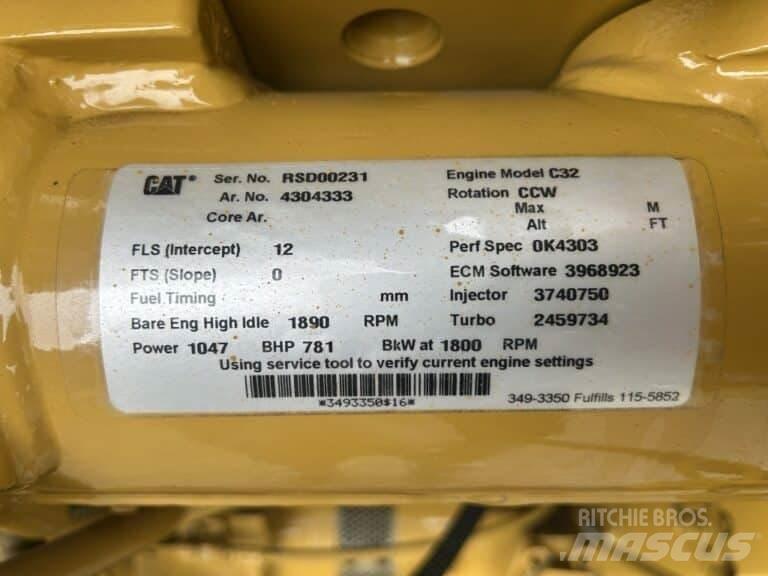 CAT C32 Marine hjelpemotorer