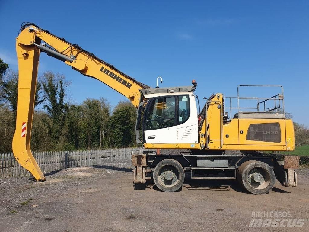 Liebherr LH 30 Gravemaskiner for avfallshåndtering