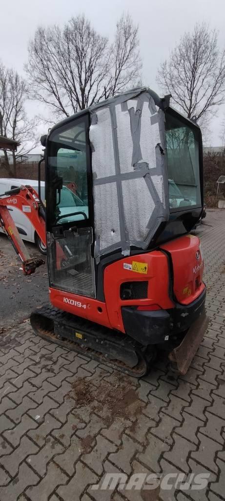 Kubota KX 019-4 Minigravere <7t