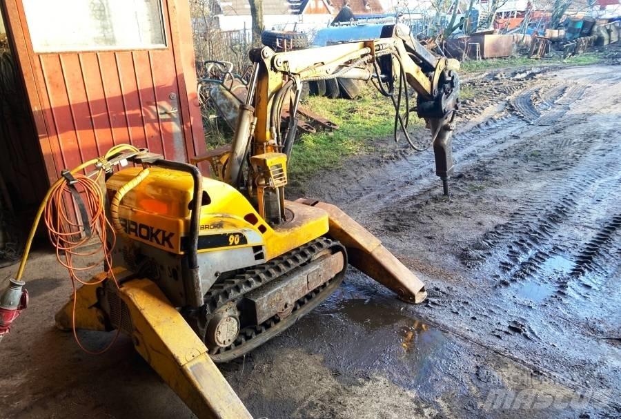 Brokk 90 Gravemaskiner for riving
