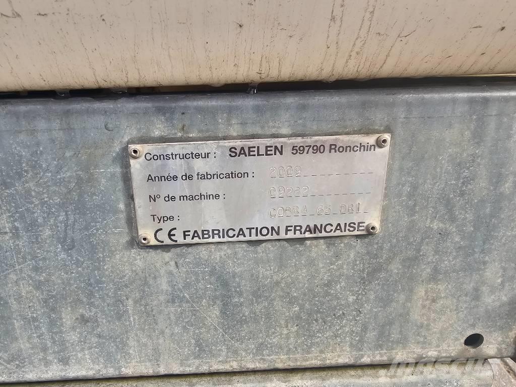 Saelen COBRA 65 DRI Skogsmaskiner - Annet