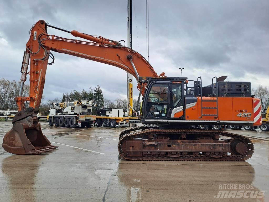 Hitachi ZX490LCH-7 Beltegraver