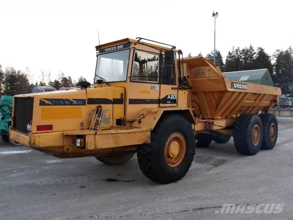 Volvo BM A 20 6+6 Rammestyrte Dumpere