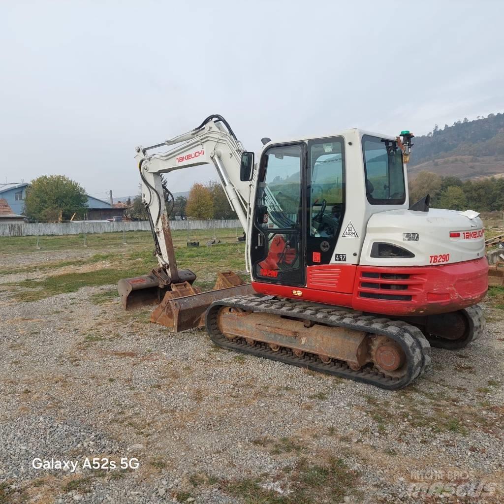 Takeuchi TB 290 Midigravere 7 - 12t