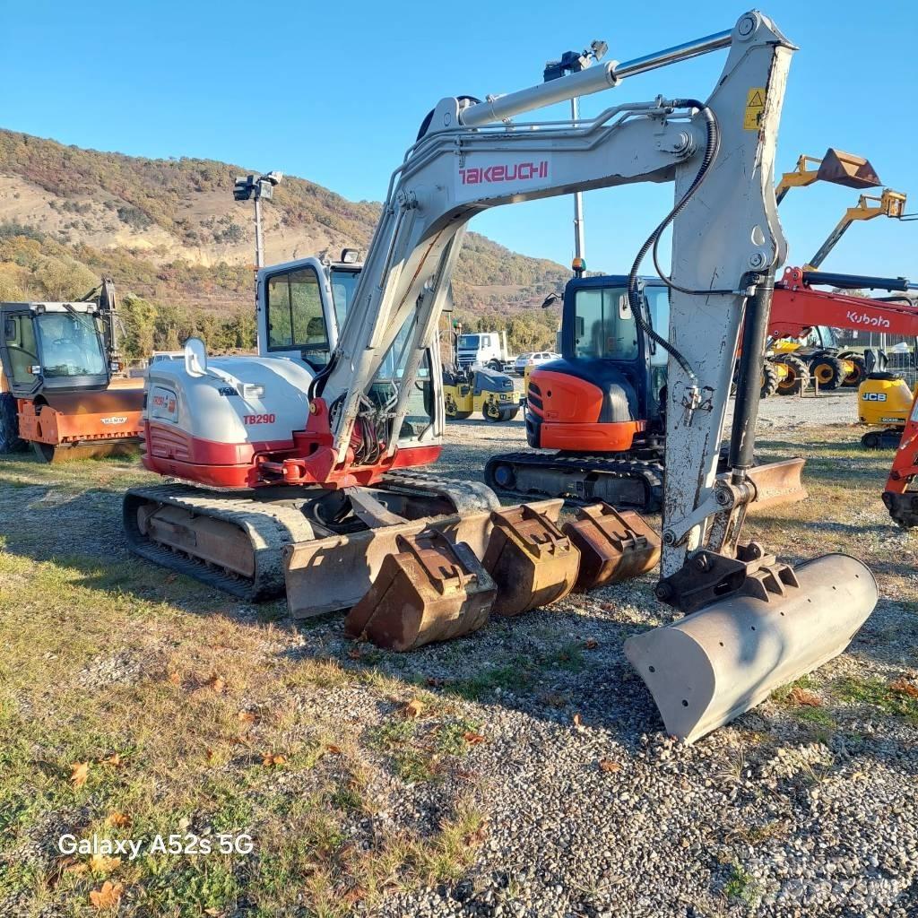 Takeuchi TB 290 Midigravere 7 - 12t