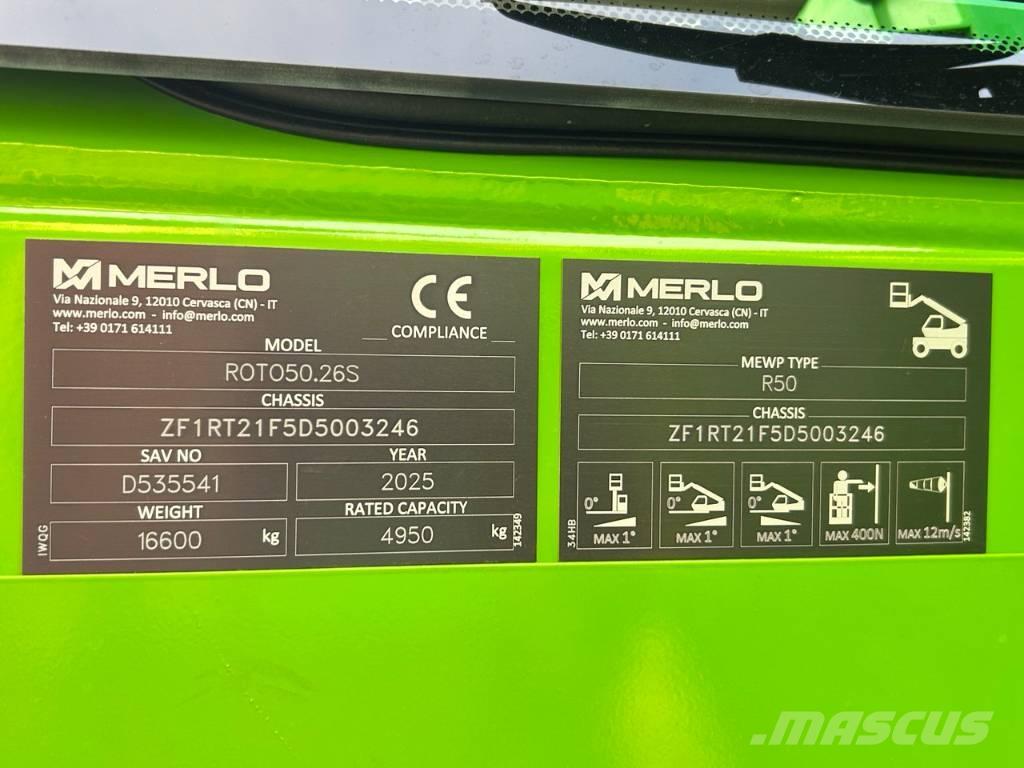 Merlo Roto 50.26 S Teleskoplastere