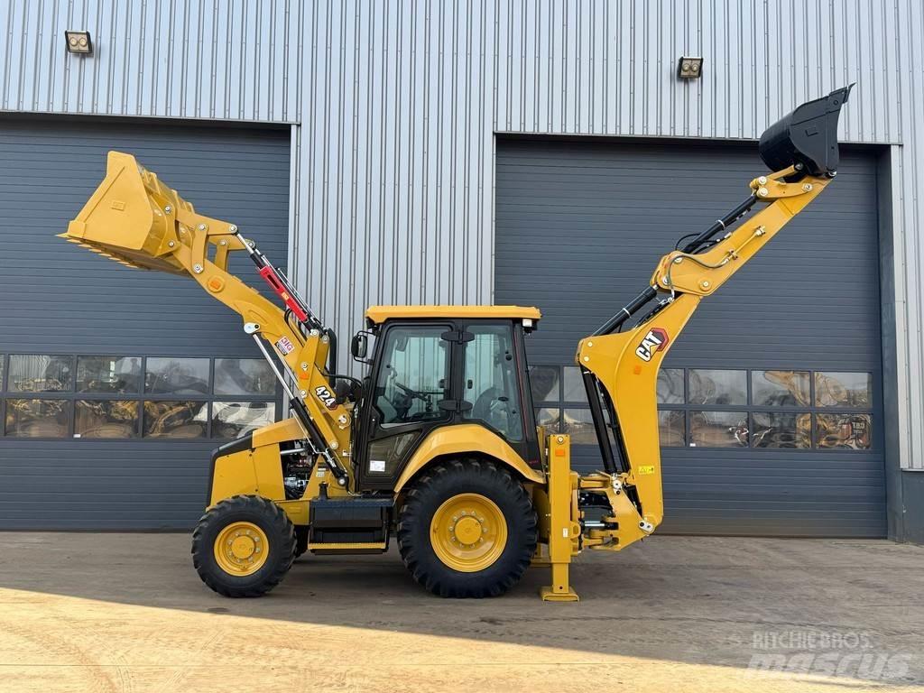 CAT 424 - 4WD / AC Traktorgravere