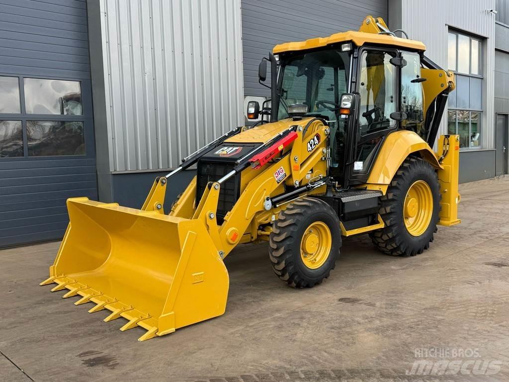 CAT 424 - 4WD / AC Traktorgravere