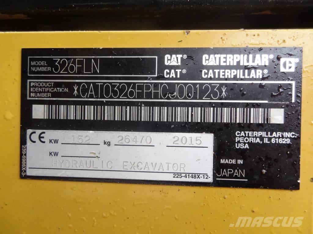CAT 326 F Beltegraver