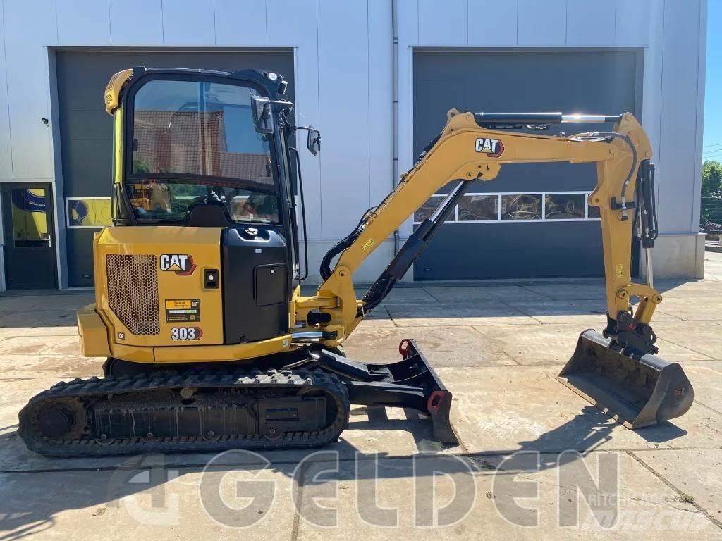 CAT 303 - 3 Buckets Minigravere <7t