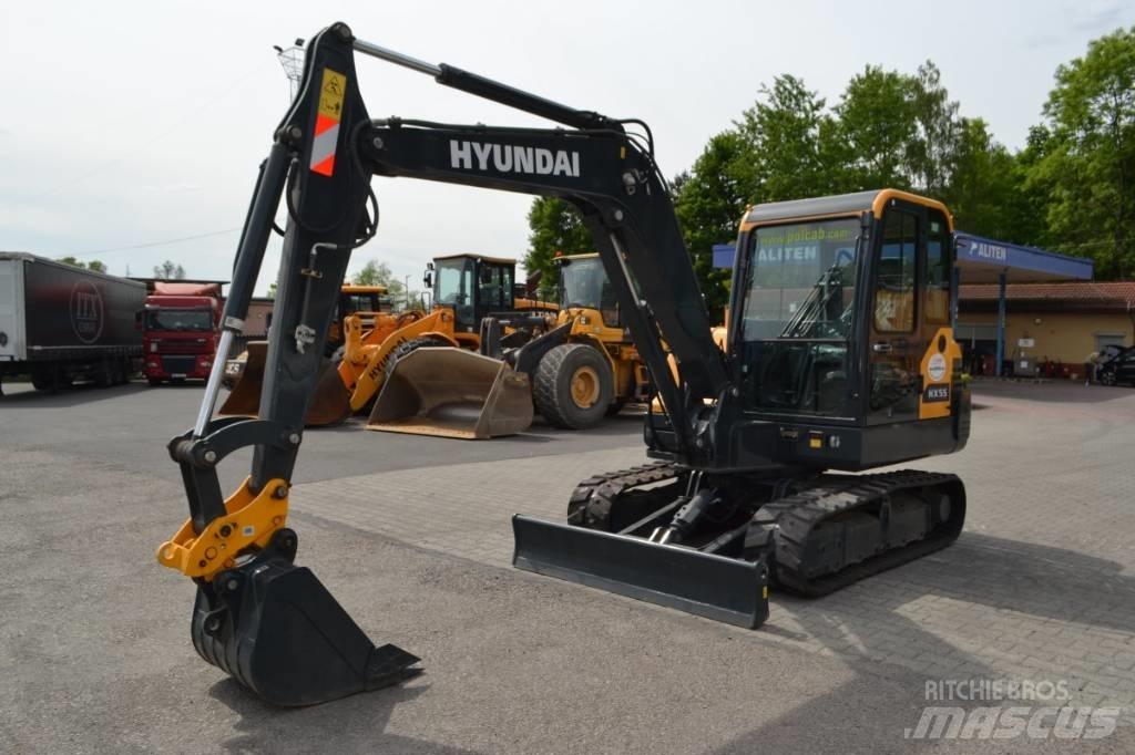Hyundai HX 55 Minigravere <7t
