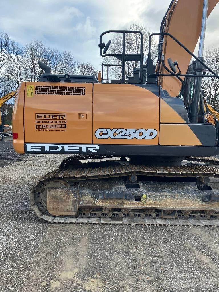 CASE CX 250 D Beltegraver
