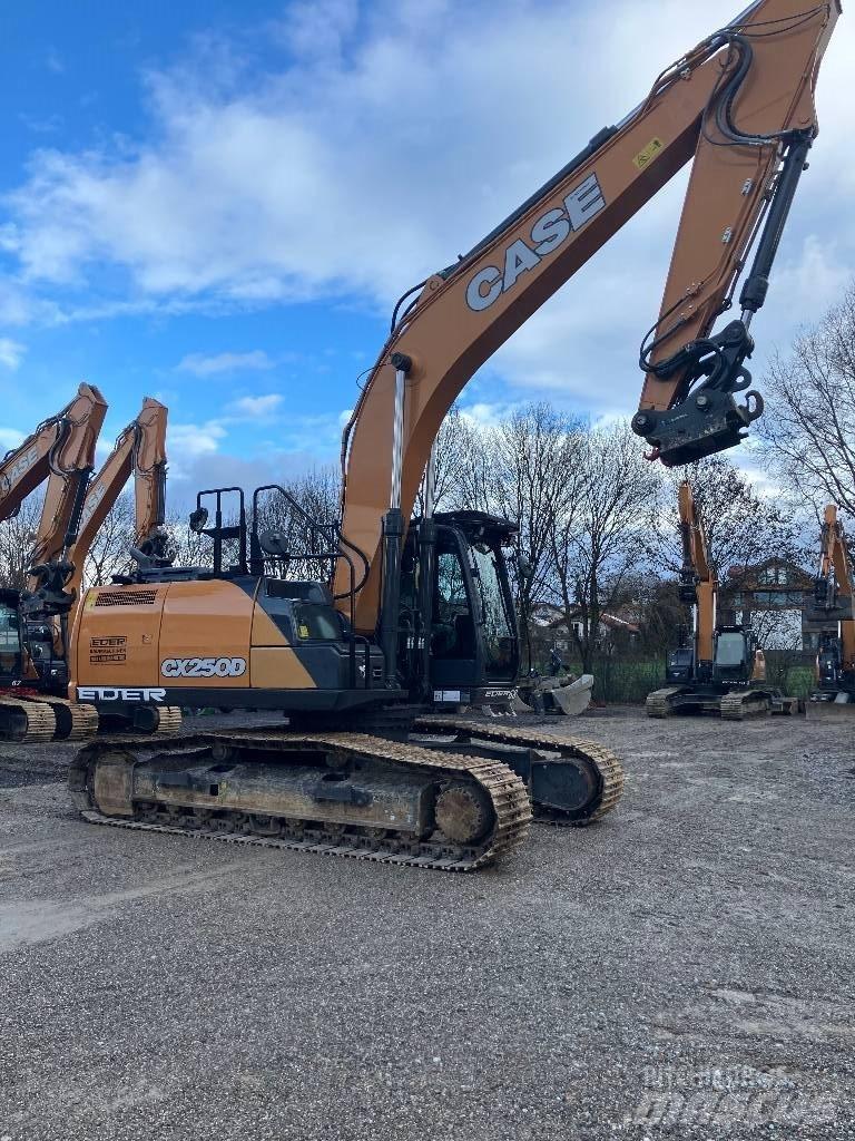 CASE CX 250 D Beltegraver