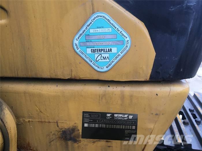 CAT 320 D Beltegraver