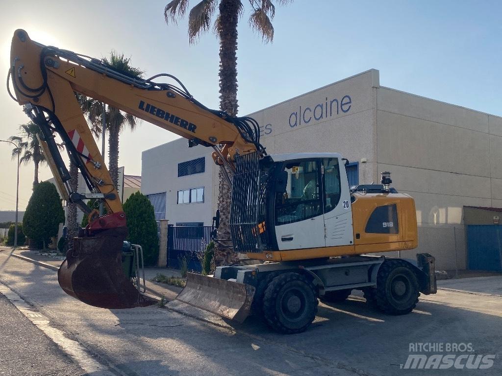 Liebherr A918 Hjulgravere