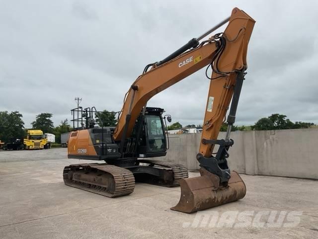 CASE CX 210 D Beltegraver