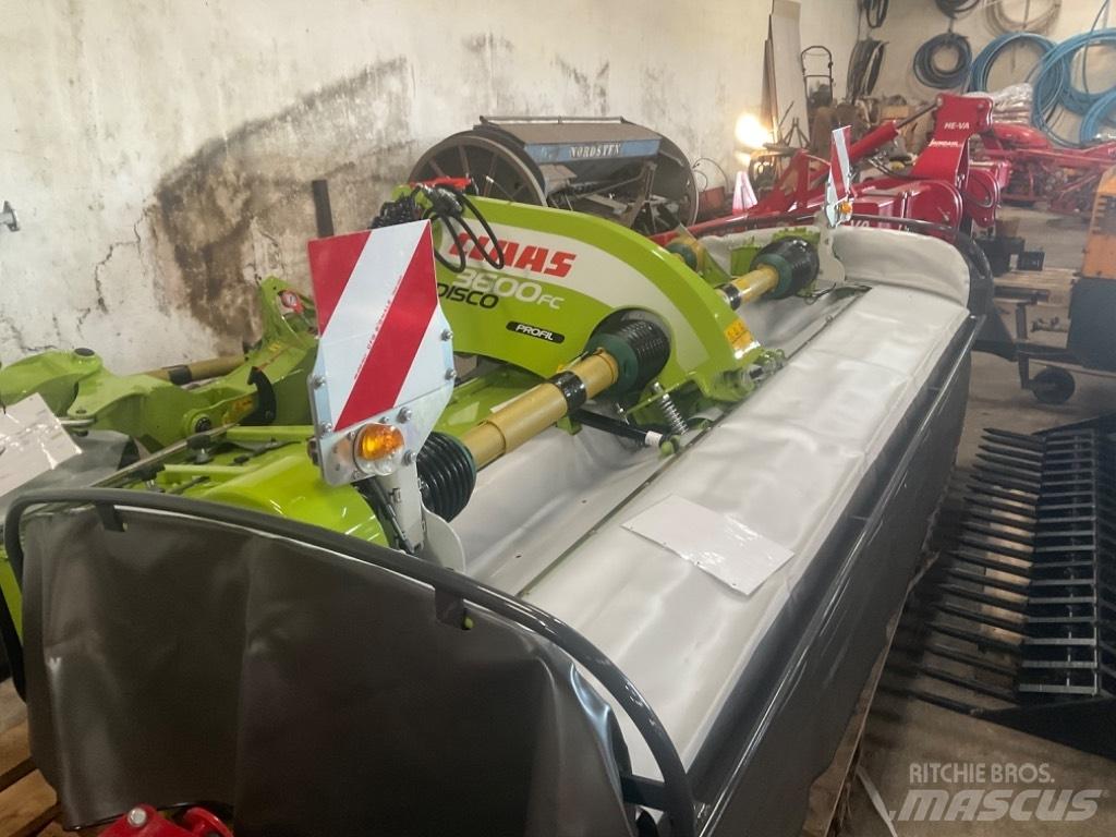 CLAAS Disco 3600 FC Beitepussere og toppkuttere