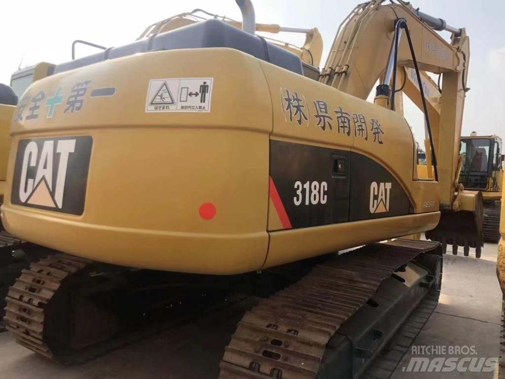 CAT 318C Beltegraver