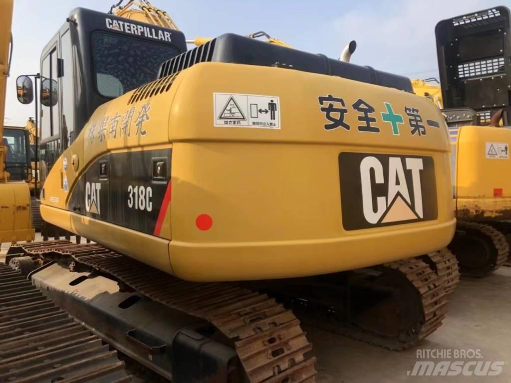 CAT 318C Beltegraver