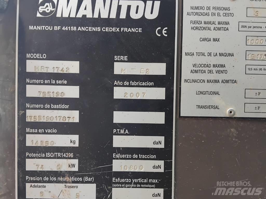 Manitou MRT1742 Teleskoplastere