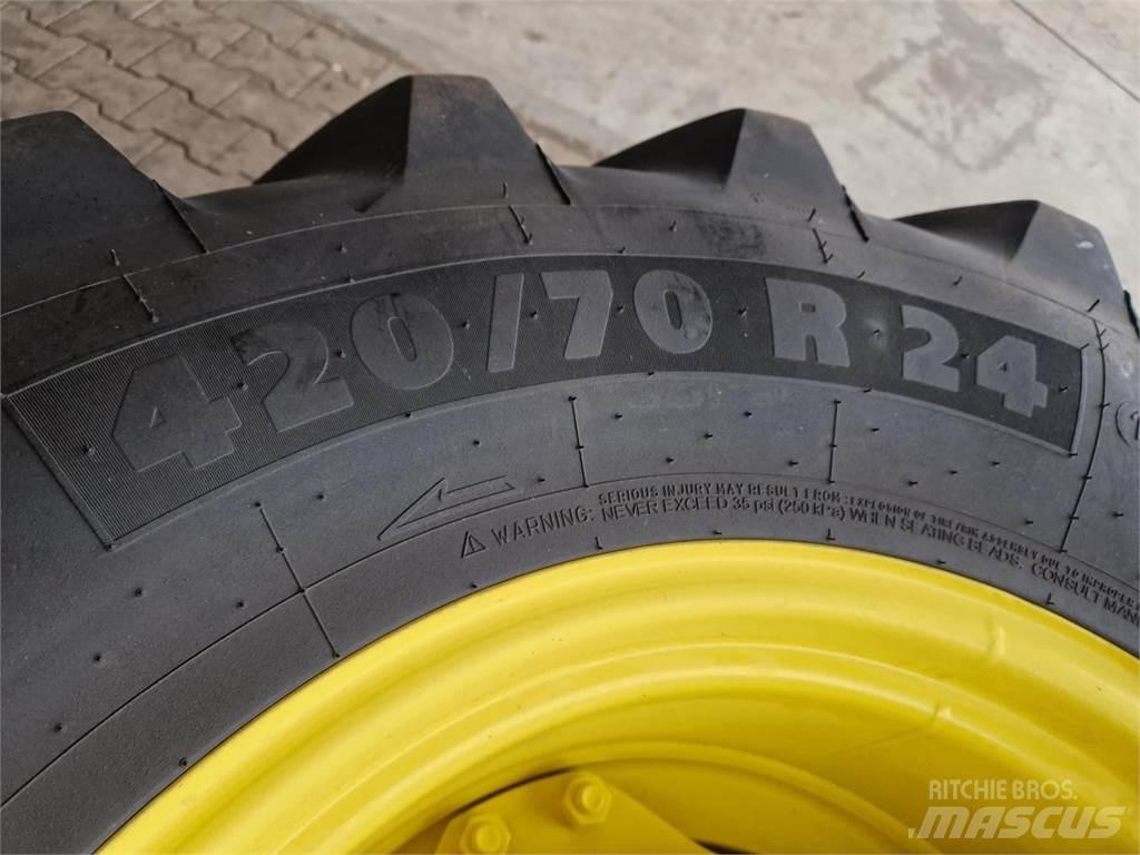 Michelin 420/70R24 Dekk, hjul og felger