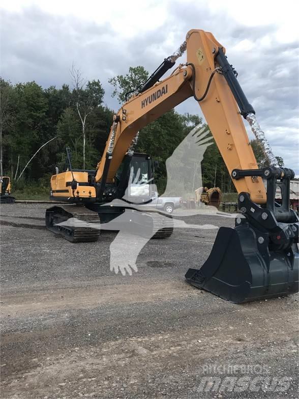 Hyundai HX330L Beltegraver